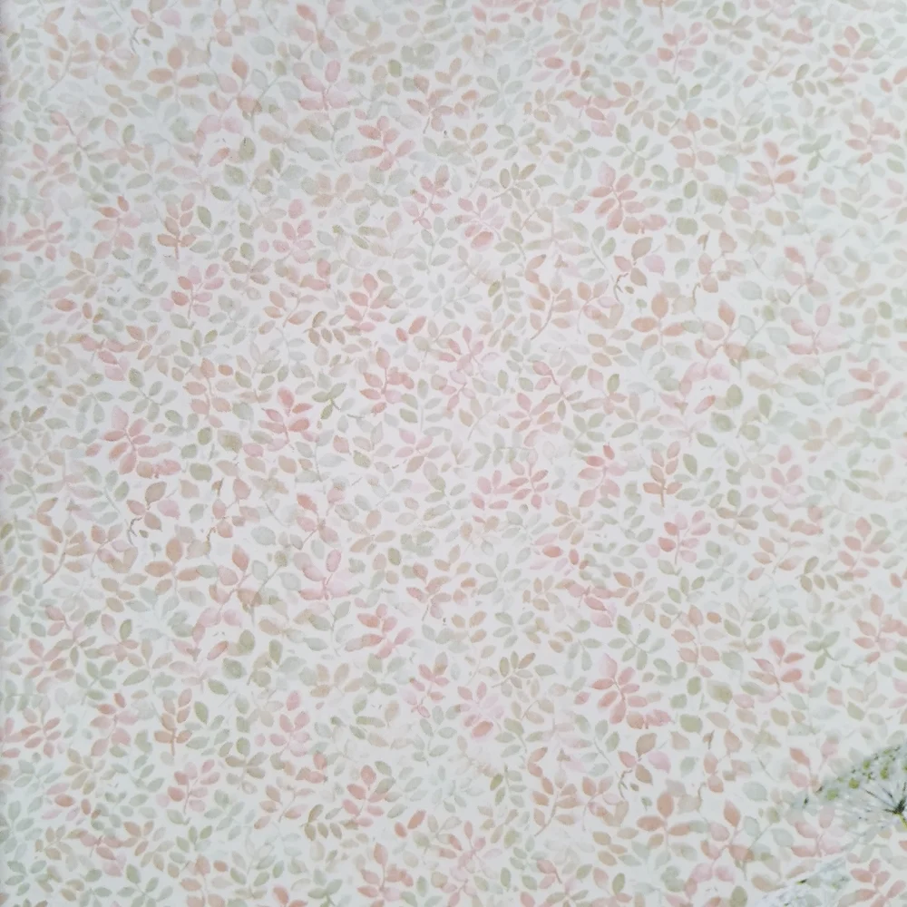 Wallpaper Small Pastel Leaf Trail